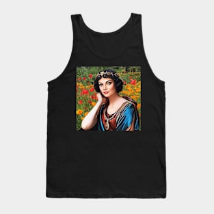 Woman Flower Tank Top